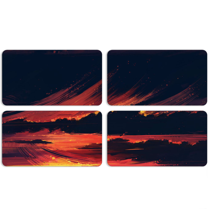 Магнитные фотопазлы 90 на 50 набор 4 штуки Sundown