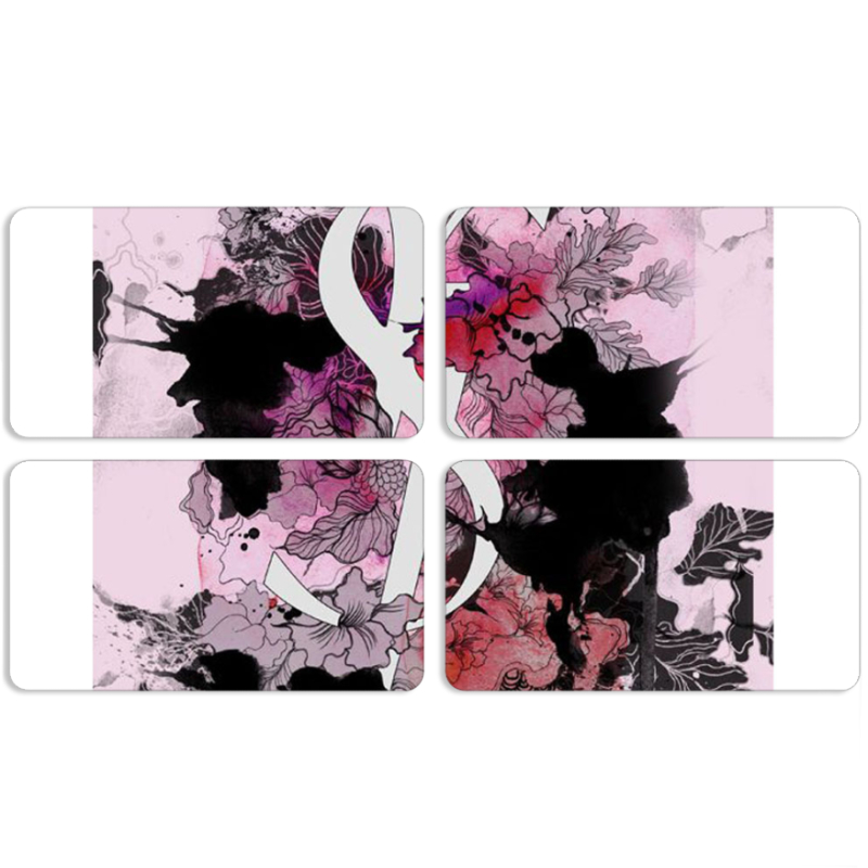 Магнитные фотопазлы 90 на 50 набор 4 штуки 