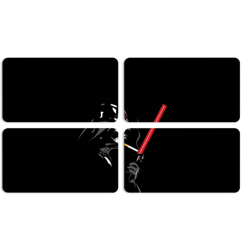 Магнитные фотопазлы 90 на 50 набор 4 штуки 