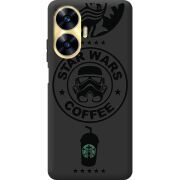 Черный чехол BoxFace Realme C55 Dark Coffee