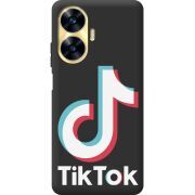 Черный чехол BoxFace Realme C55 Tik Tok