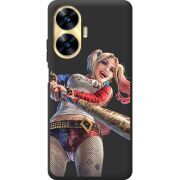 Черный чехол BoxFace Realme C55 Happy Harley Quinn