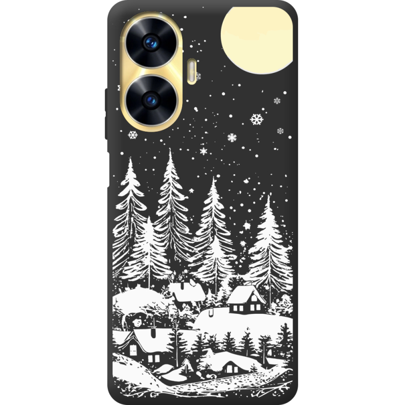 Черный чехол BoxFace Realme C55 