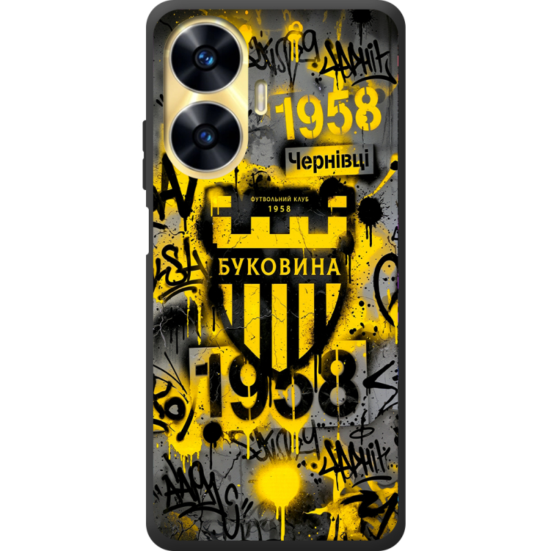 Черный чехол BoxFace Realme C55 