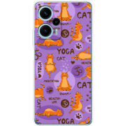 Чехол BoxFace Poco F5 Yoga Cat