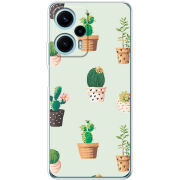 Чехол BoxFace Poco F5 L-green Cacti