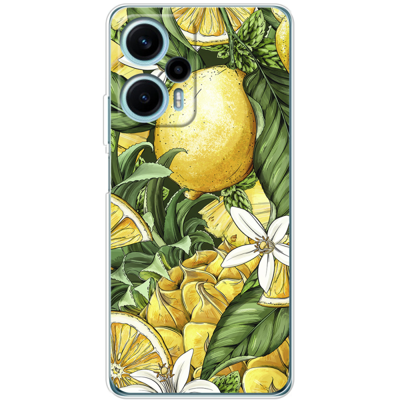 Чехол BoxFace Poco F5 Lemon Pattern