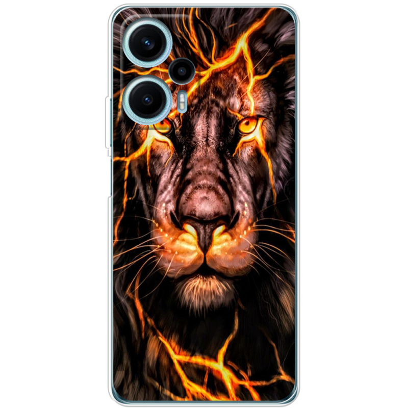 Чехол BoxFace Poco F5 Fire Lion