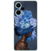 Чехол BoxFace Poco F5 Exquisite Blue Flowers