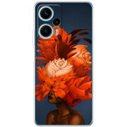 Чехол BoxFace Poco F5 Exquisite Orange Flowers