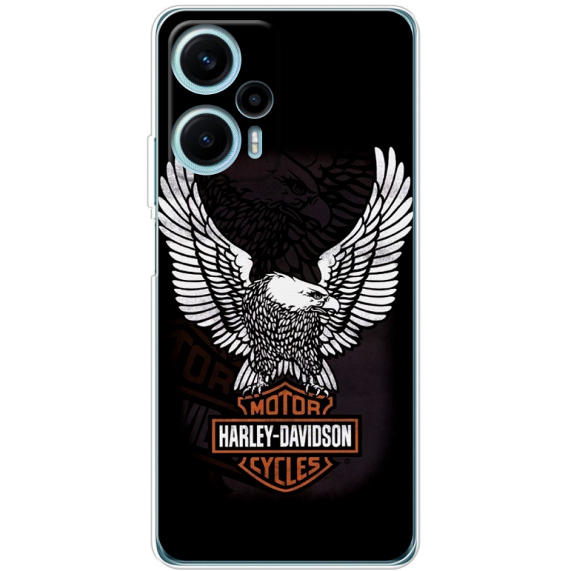 Чехол BoxFace Poco F5 Harley Davidson and eagle