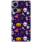 Чехол BoxFace Poco F5 Halloween Purple Mood