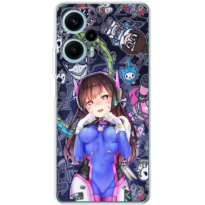 Чехол BoxFace Poco F5 Overwatch D.VA