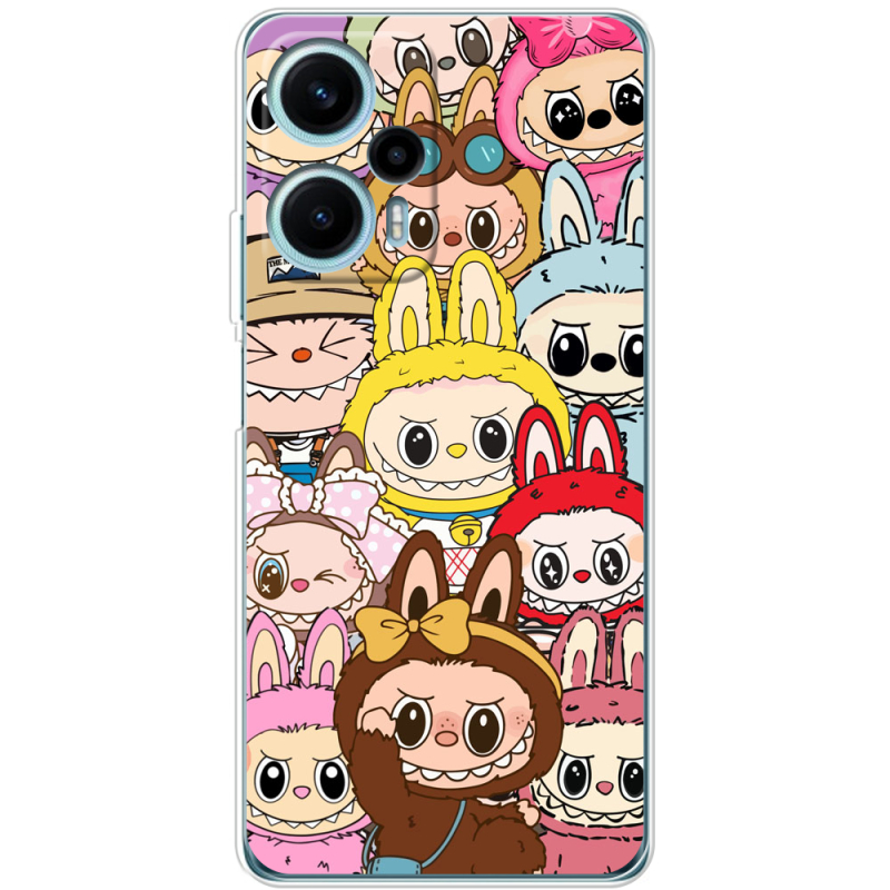 Чехол BoxFace Poco F5 Labubu