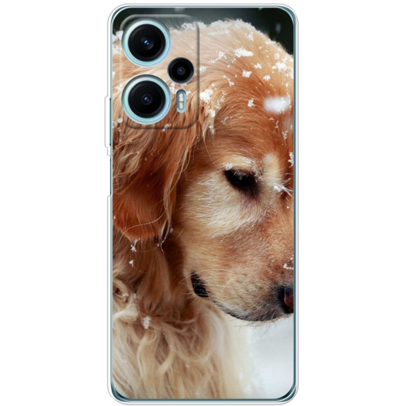 Чехол BoxFace Poco F5 Golden Retriever