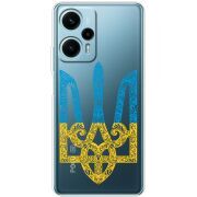 Прозрачный чехол BoxFace Poco F5 Gold Trident