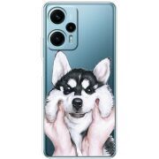 Прозрачный чехол BoxFace Poco F5 Husky