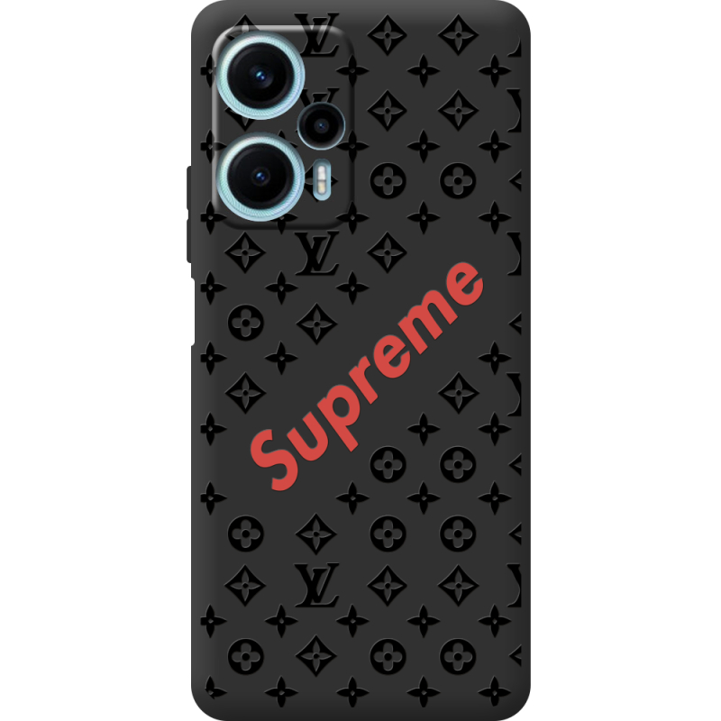 Черный чехол BoxFace Poco F5 Style S