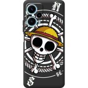 Черный чехол BoxFace Poco F5 One Piece Компас