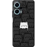 Черный чехол BoxFace Poco F5 
