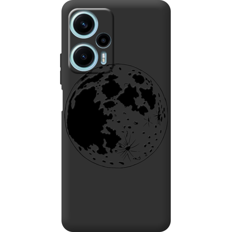 Черный чехол BoxFace Poco F5 Planet