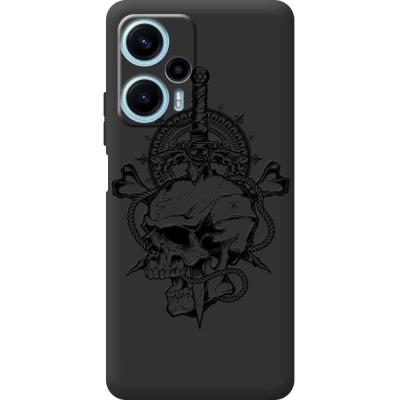 Черный чехол BoxFace Poco F5 