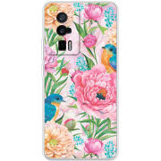 Чехол BoxFace Poco F5 Pro Birds in Flowers