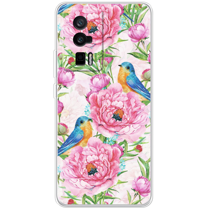 Чехол BoxFace Poco F5 Pro Birds and Flowers