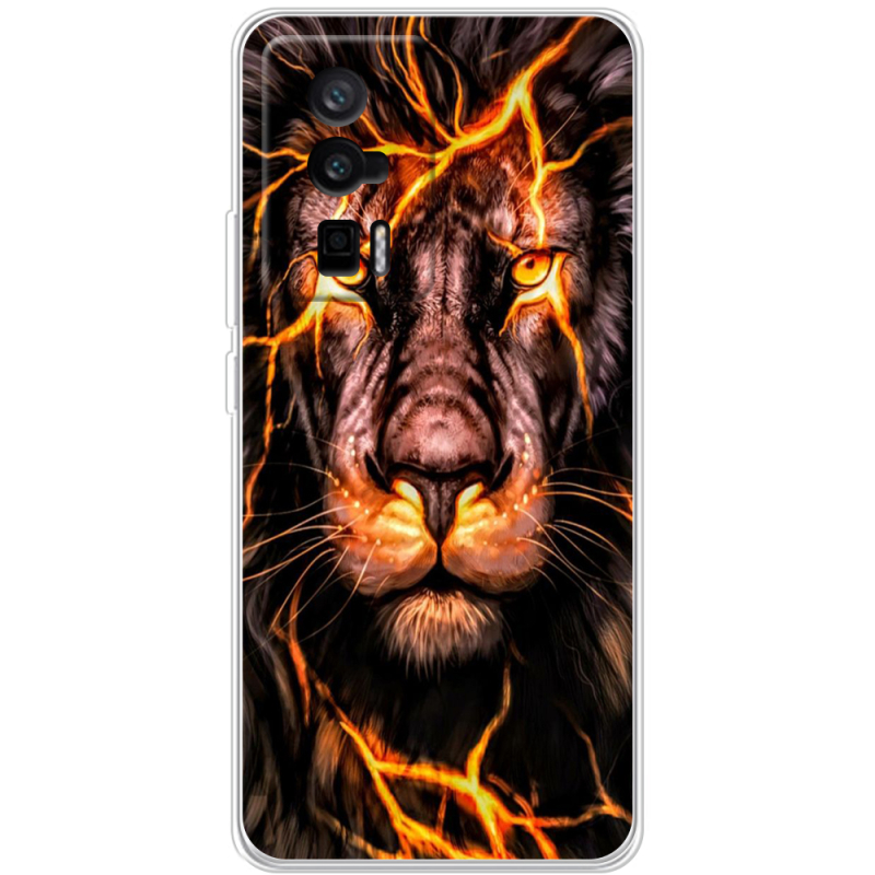 Чехол BoxFace Poco F5 Pro Fire Lion