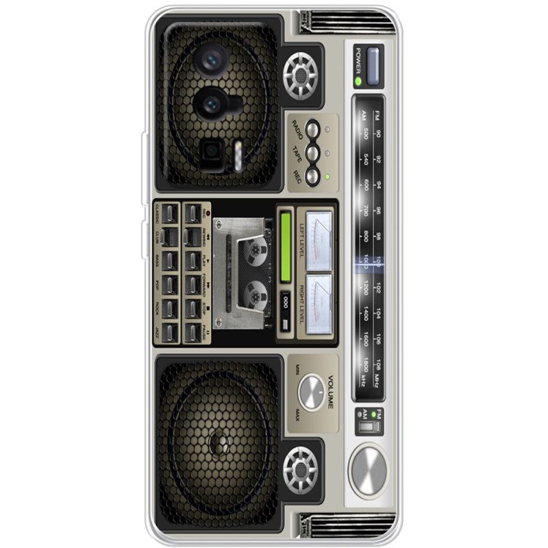 Чехол BoxFace Poco F5 Pro Old Boombox