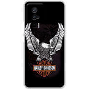 Чехол BoxFace Poco F5 Pro Harley Davidson and eagle