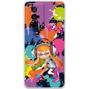 Чехол BoxFace Poco F5 Pro Splatoon Inklings