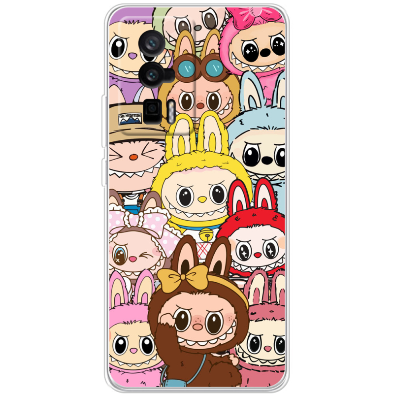 Чехол BoxFace Poco F5 Pro Labubu