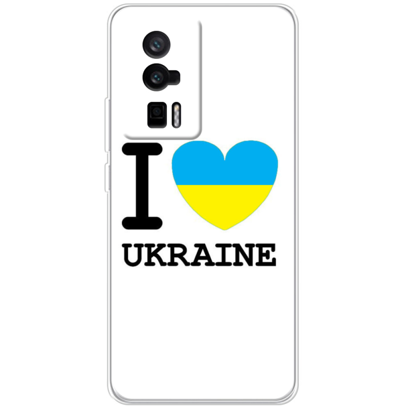 Чехол BoxFace Poco F5 Pro I love Ukraine