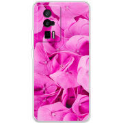 Чехол BoxFace Poco F5 Pro Pink Flowers