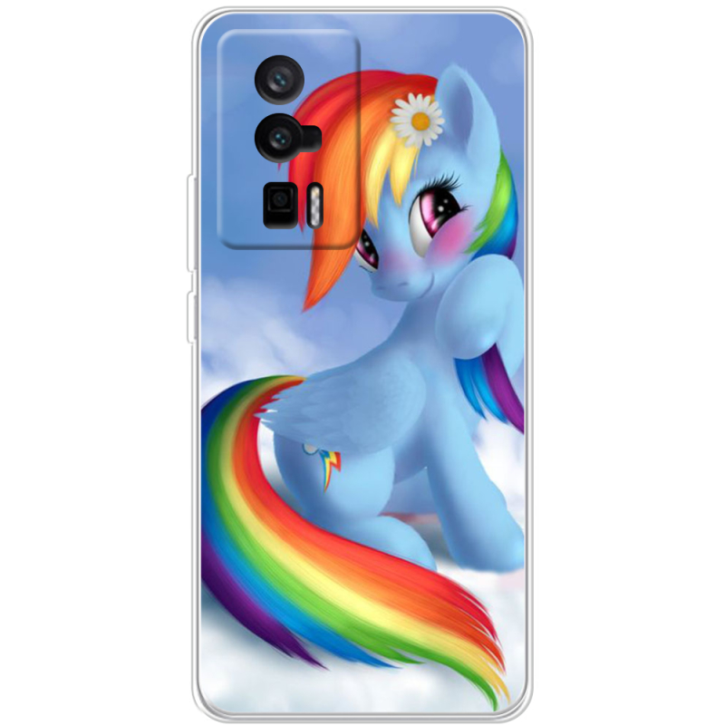 Чехол BoxFace Poco F5 Pro My Little Pony Rainbow Dash