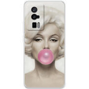 Чехол BoxFace Poco F5 Pro Marilyn Monroe Bubble Gum