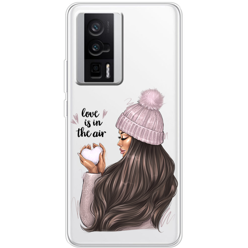 Прозрачный чехол BoxFace Poco F5 Pro love is in the air