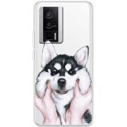 Прозрачный чехол BoxFace Poco F5 Pro Husky