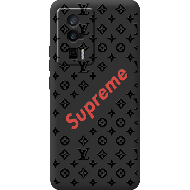 Черный чехол BoxFace Poco F5 Pro Style S