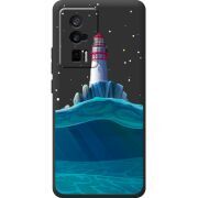 Черный чехол BoxFace Poco F5 Pro Lighthouse