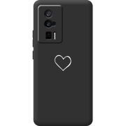 Черный чехол BoxFace Poco F5 Pro My Heart