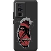 Черный чехол BoxFace Poco F5 Pro Нападение на Титана