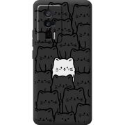 Черный чехол BoxFace Poco F5 Pro 