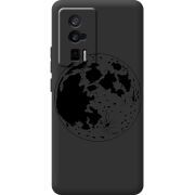 Черный чехол BoxFace Poco F5 Pro Planet