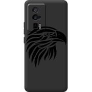 Черный чехол BoxFace Poco F5 Pro Eagle