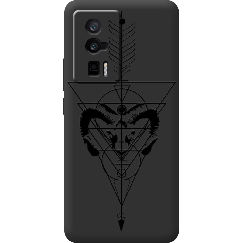 Черный чехол BoxFace Poco F5 Pro 