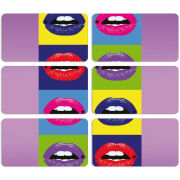 Магнитные фотопазлы 90 на 50 набор 6 штук 