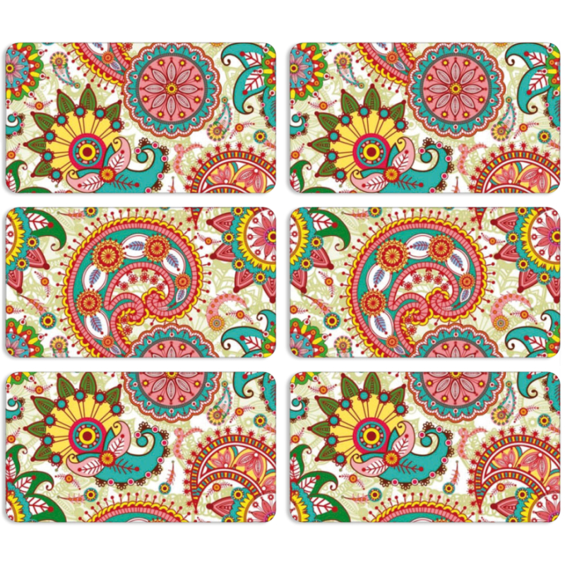 Магнитные фотопазлы 90 на 50 набор 6 штук 