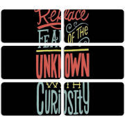 Магнитные фотопазлы 90 на 50 набор 6 штук 